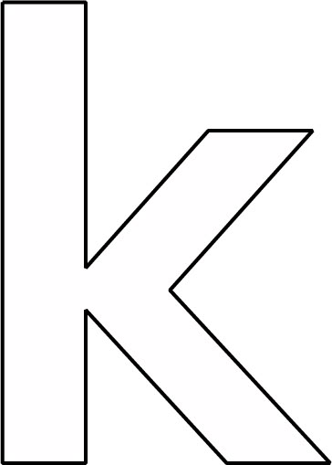 letter k-kleurplaat-gratis-1