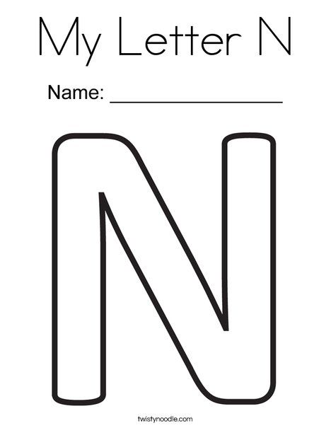 letter n-kleurplaat-gratis-2