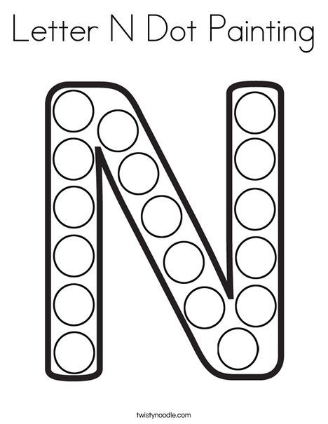 letter n-kleurplaat-gratis-6
