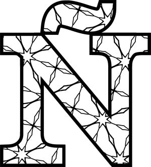 letter n-kleurplaat-gratis-9