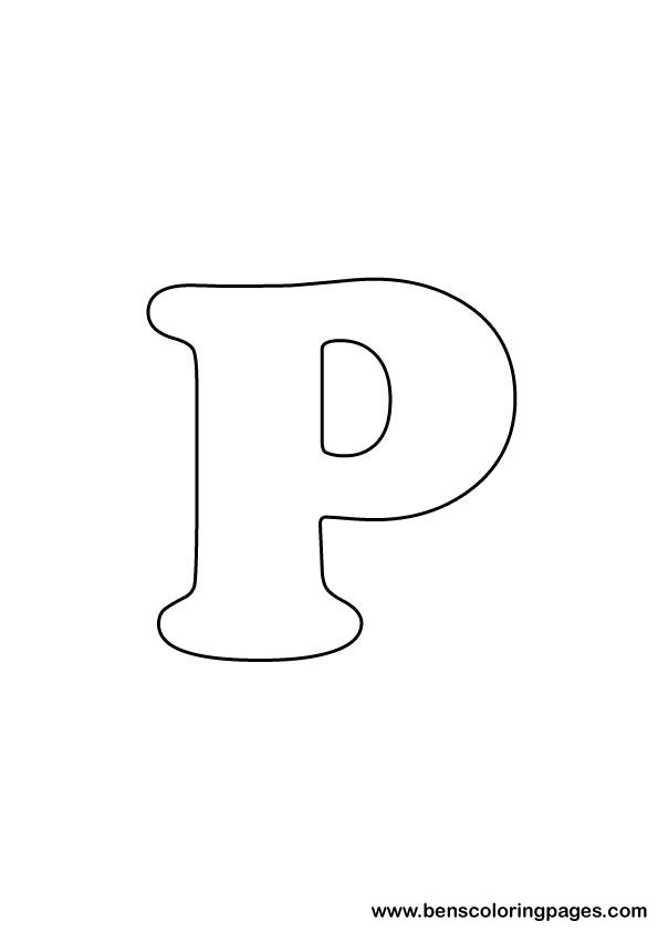 letter p-kleurplaat-gratis-4