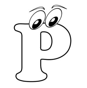 letter p-kleurplaat-gratis-6
