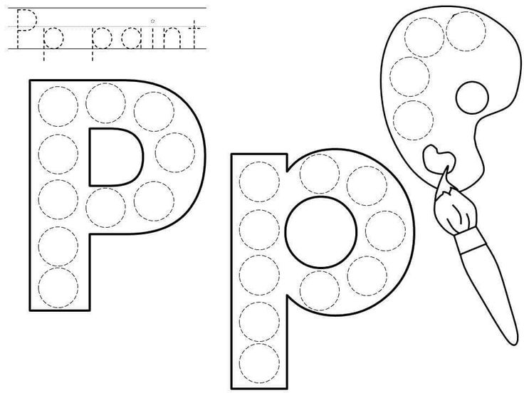 letter p-kleurplaat-gratis-8