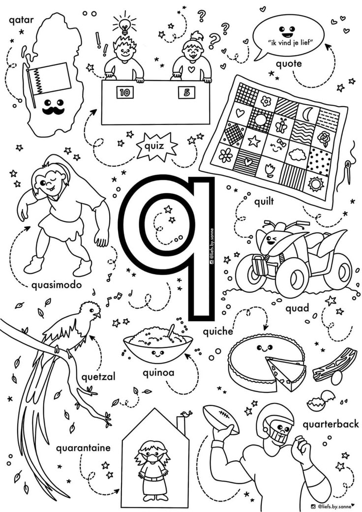 letter q-kleurplaat-gratis-13