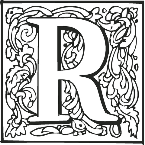 letter r-kleurplaat-gratis-14