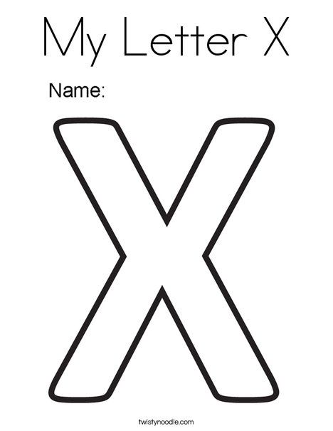 letter x-kleurplaat-gratis-6