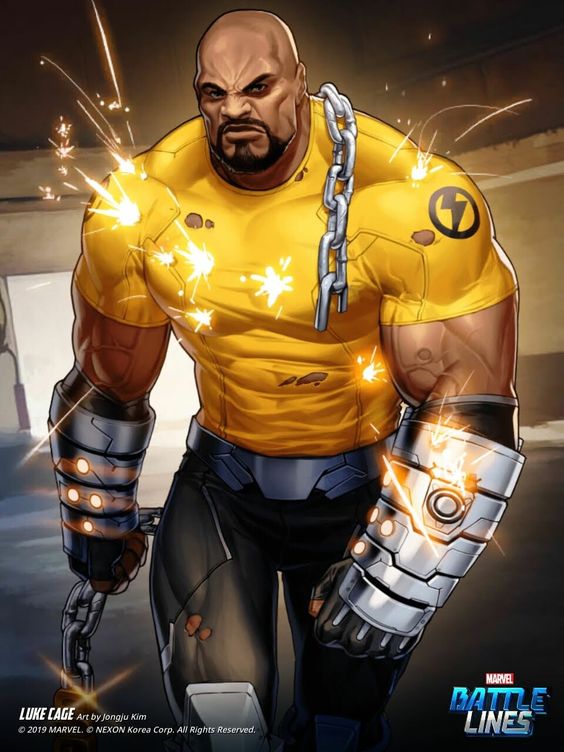 luke cage-kleurplaat-gratis-11