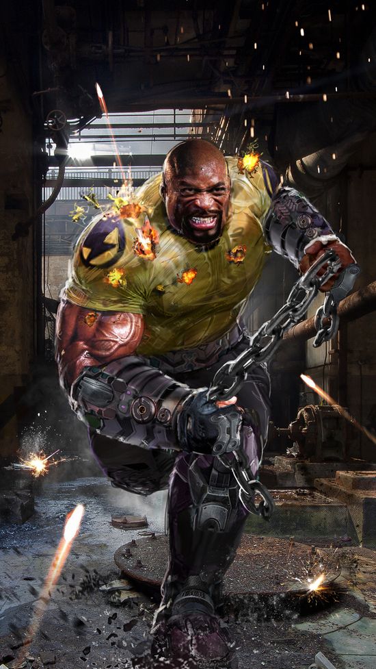 luke cage-kleurplaat-gratis-6