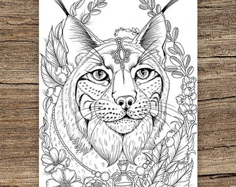 lynx-kleurplaat-gratis-5
