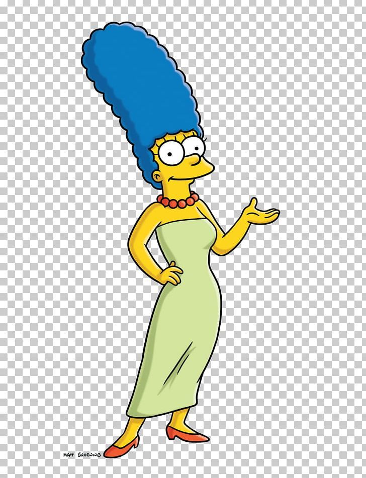 marge simpson-kleurplaat-gratis-14