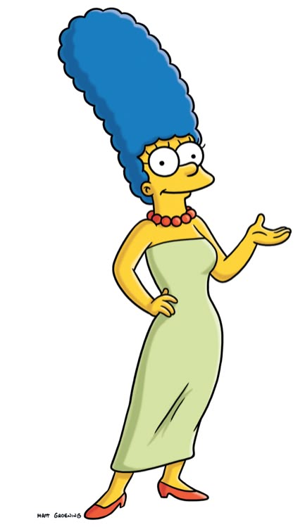 marge simpson-kleurplaat-gratis-5