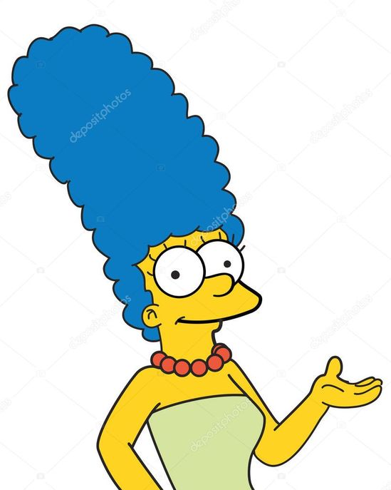marge simpson-kleurplaat-gratis-6