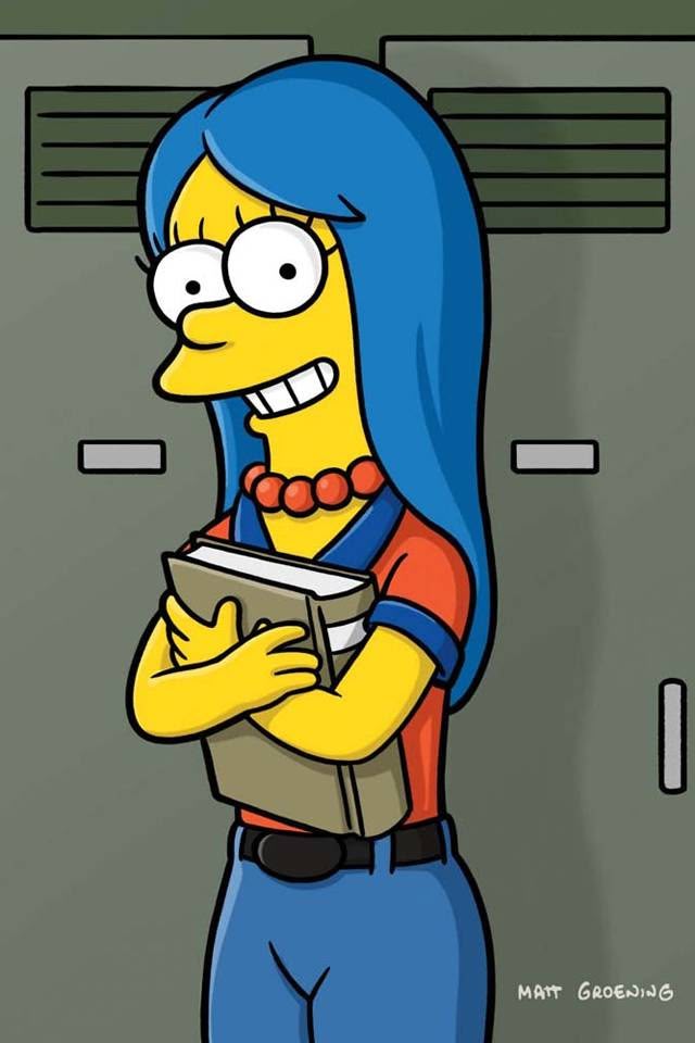 marge simpson-kleurplaat-gratis-9