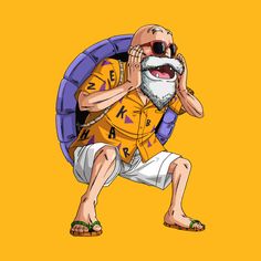 meester roshi-kleurplaat-gratis-14