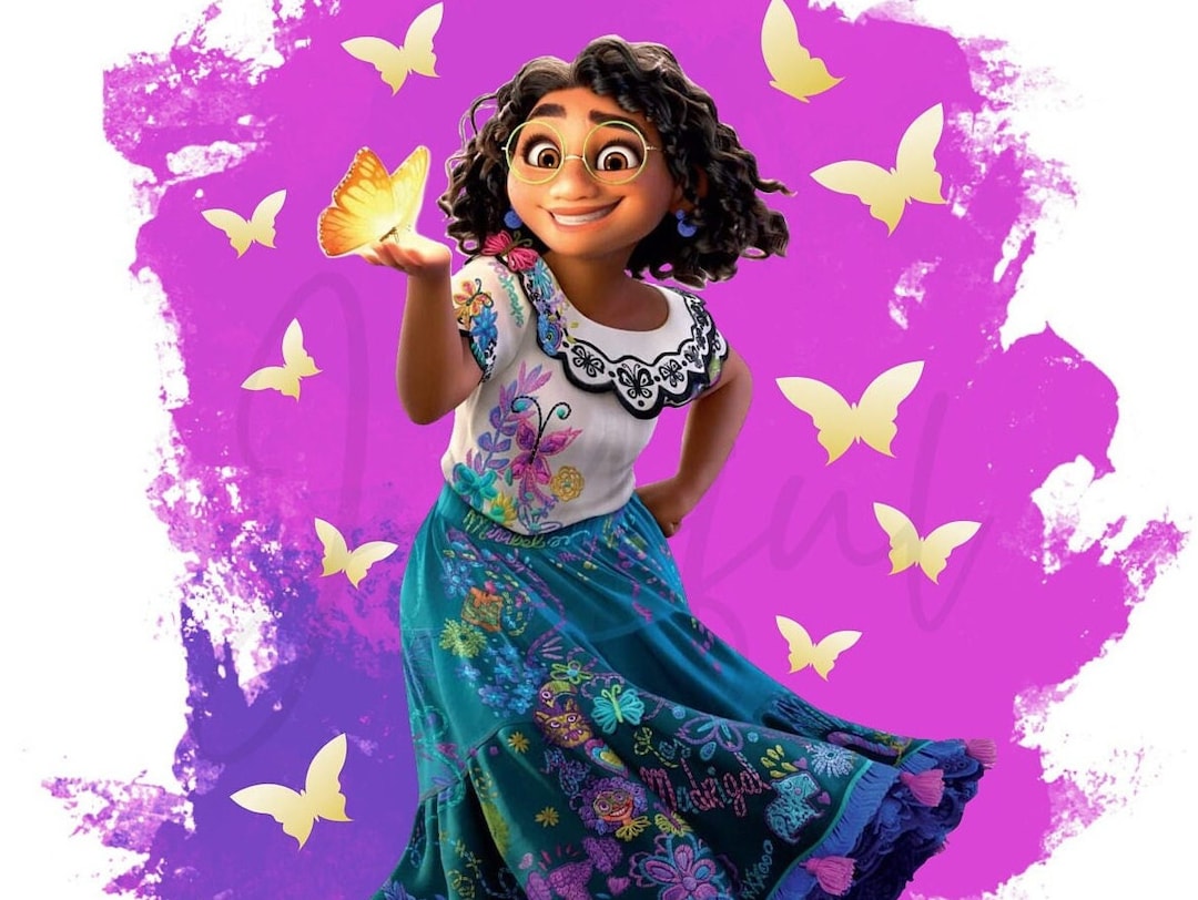 mirabel madrigal encanto-kleurplaat-gratis-14