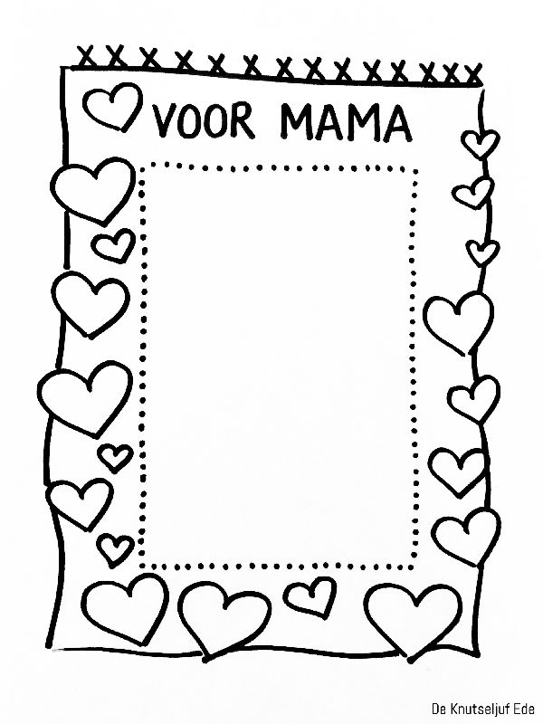 moederdag tweede zondag van mei-kleurplaat-gratis-4