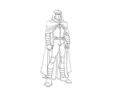 moon knight-kleurplaat-gratis-2