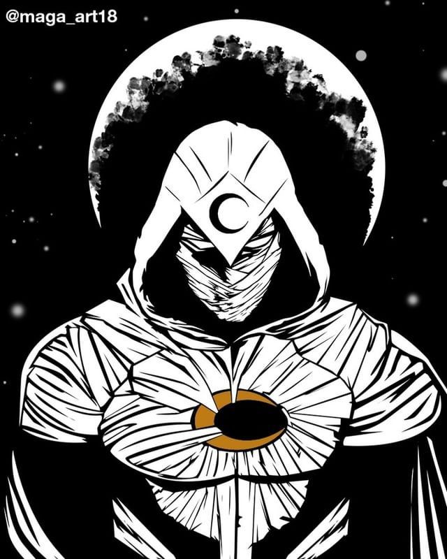 moon knight-kleurplaat-gratis-3