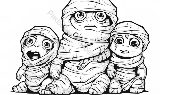 mummies-kleurplaat-gratis-13