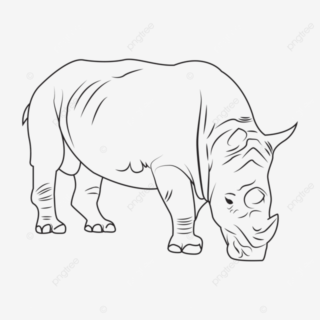 neushoorn-kleurplaat-gratis-2