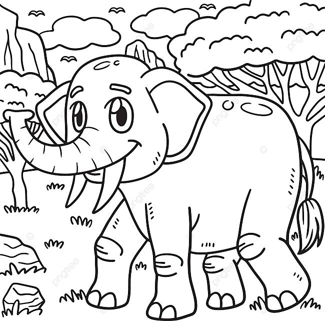 olifant-kleurplaat-gratis-13