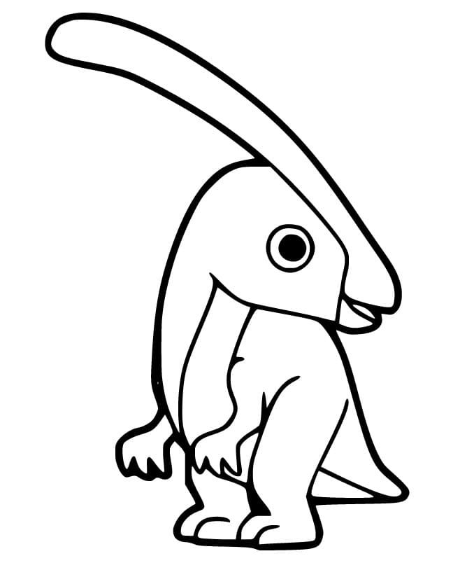 parasaurolophus-kleurplaat-gratis-2