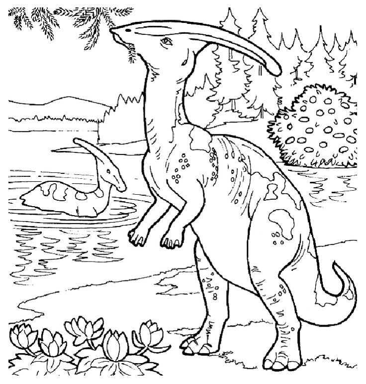 parasaurolophus-kleurplaat-gratis-9