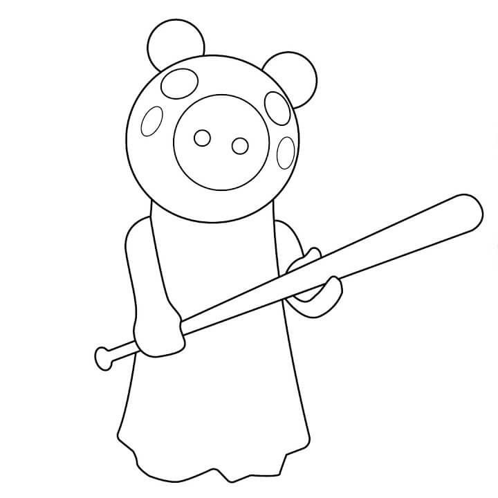 piggy roblox-kleurplaat-gratis-1