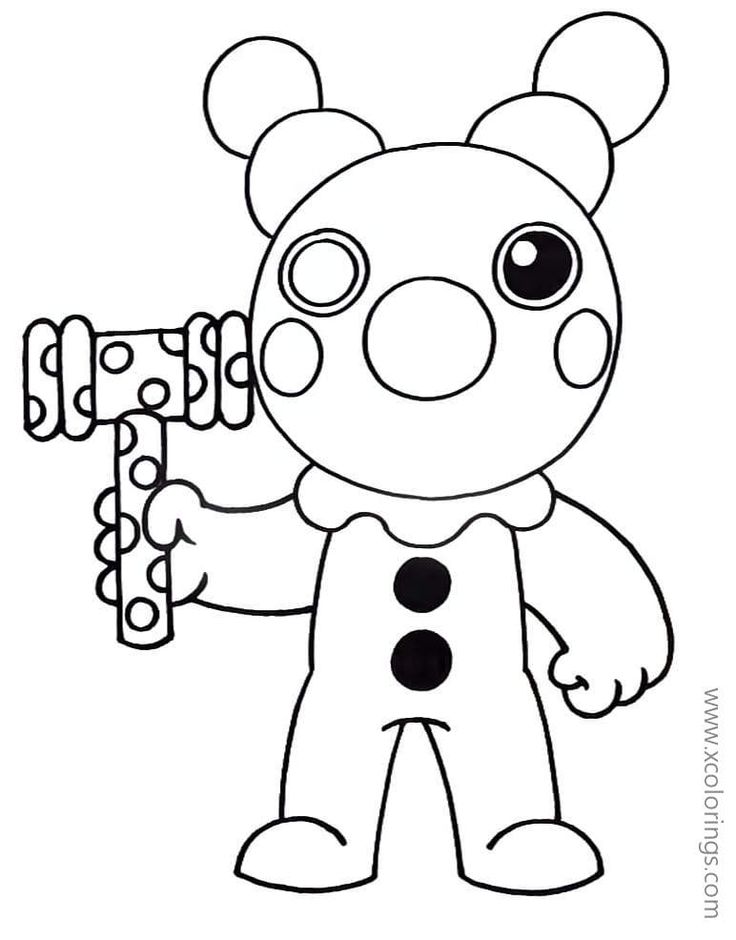 piggy roblox-kleurplaat-gratis-4