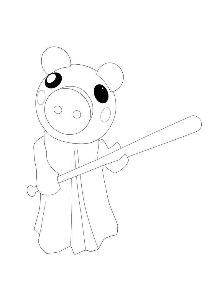 piggy roblox-kleurplaat-gratis-5