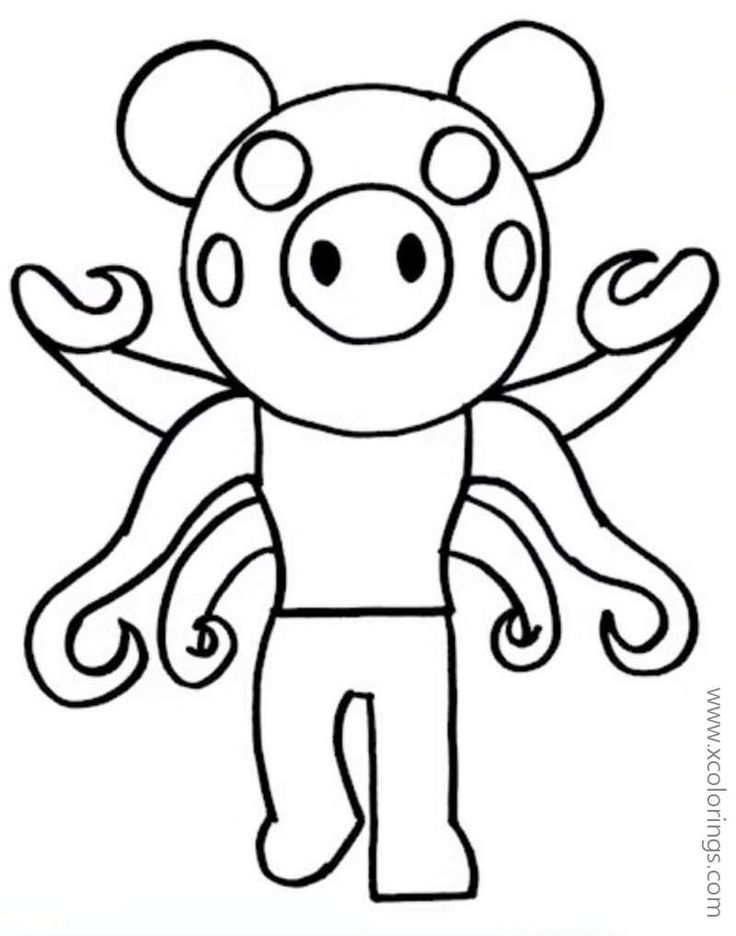 piggy roblox-kleurplaat-gratis-7