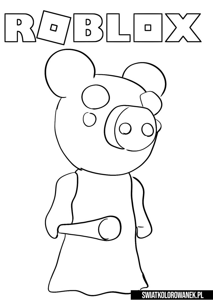 piggy roblox-kleurplaat-gratis-8