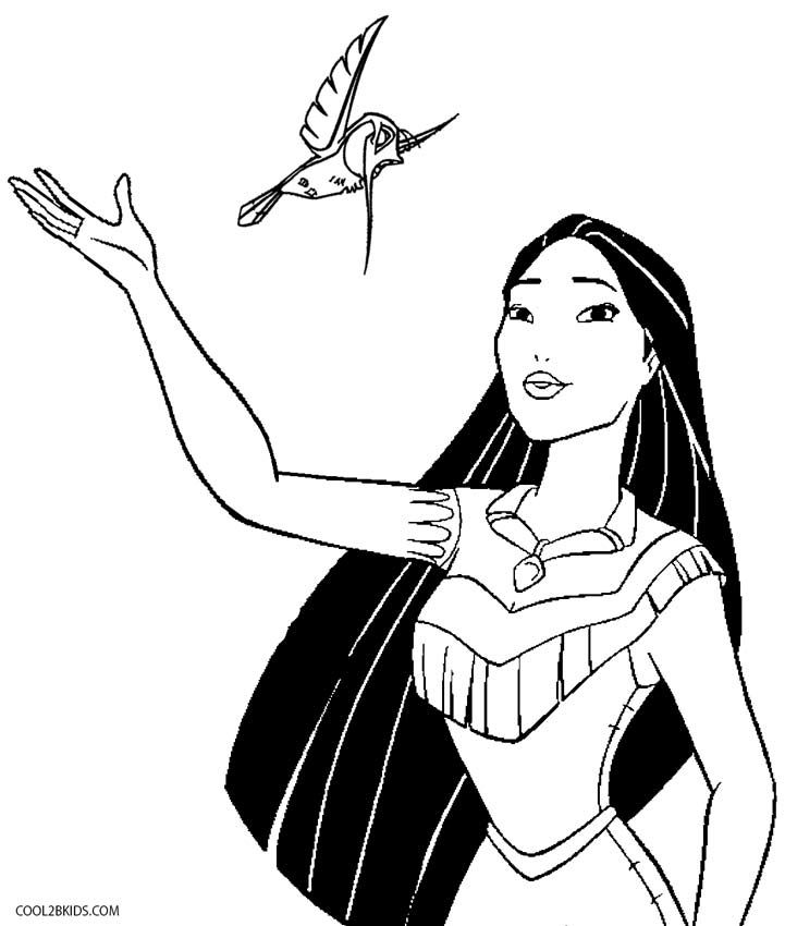 pocahontas-kleurplaat-gratis-3
