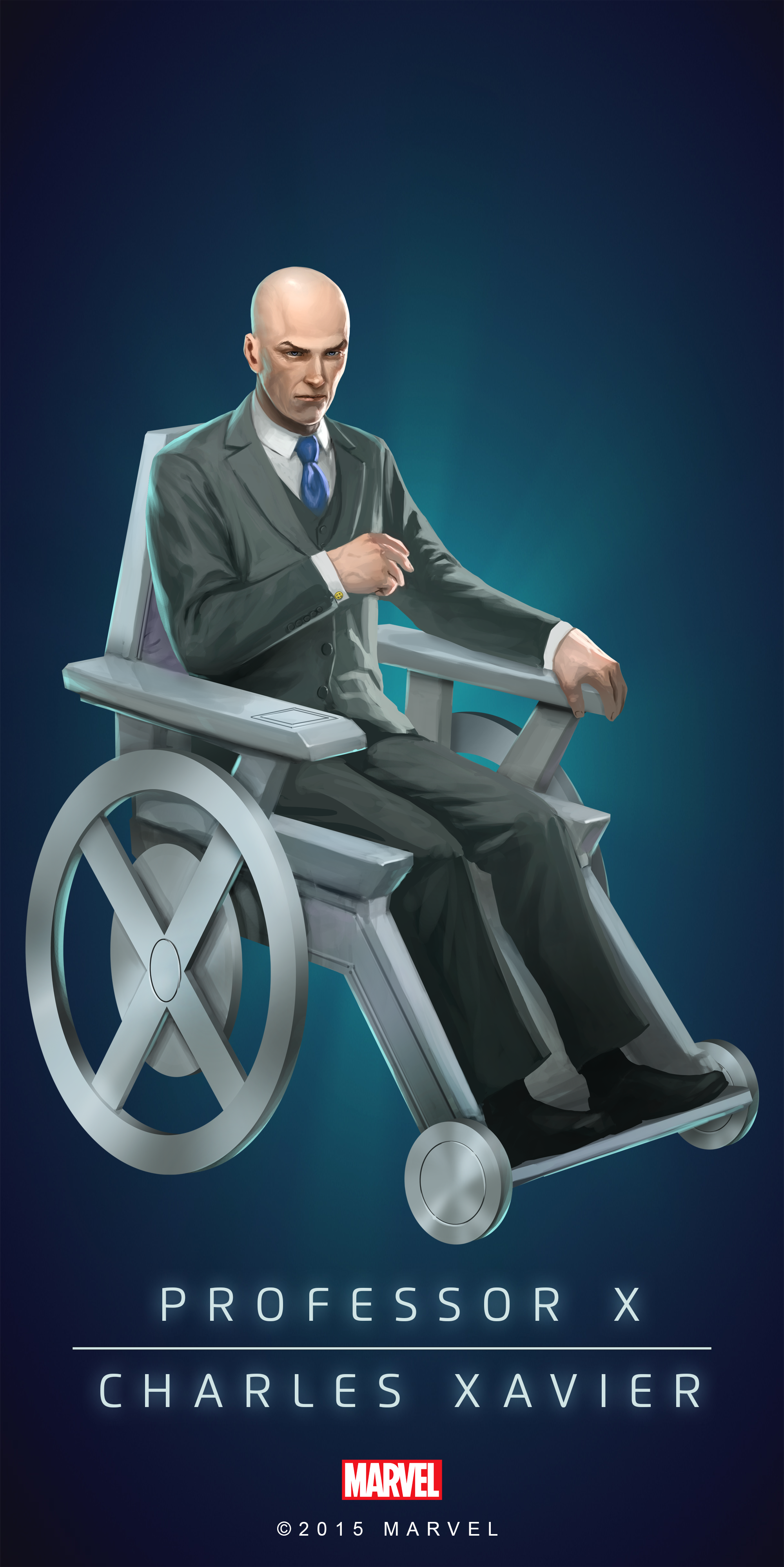 professor x-kleurplaat-gratis-15