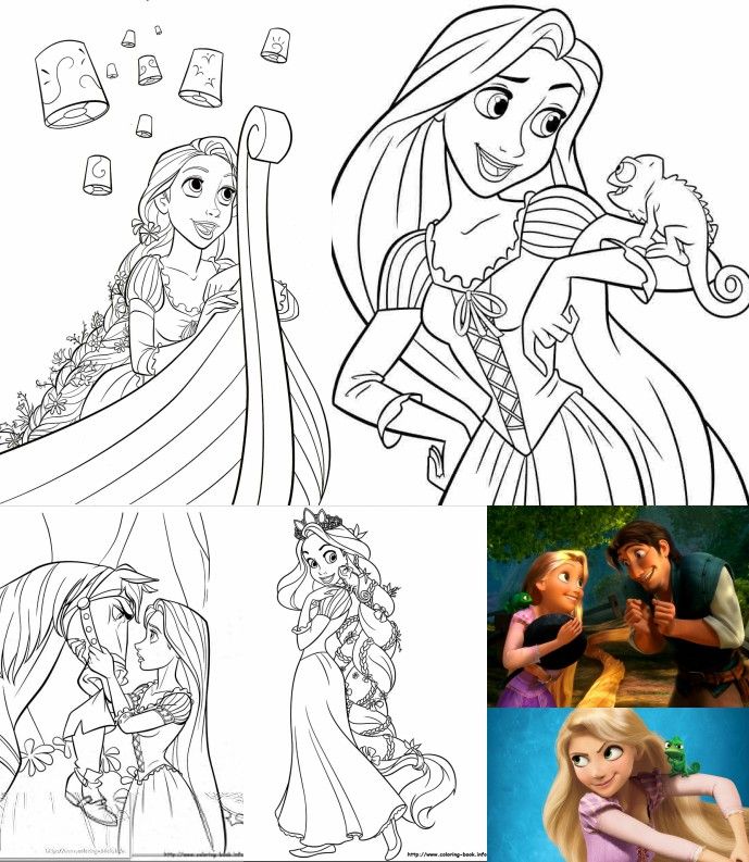rapunzel tangled-kleurplaat-gratis-10
