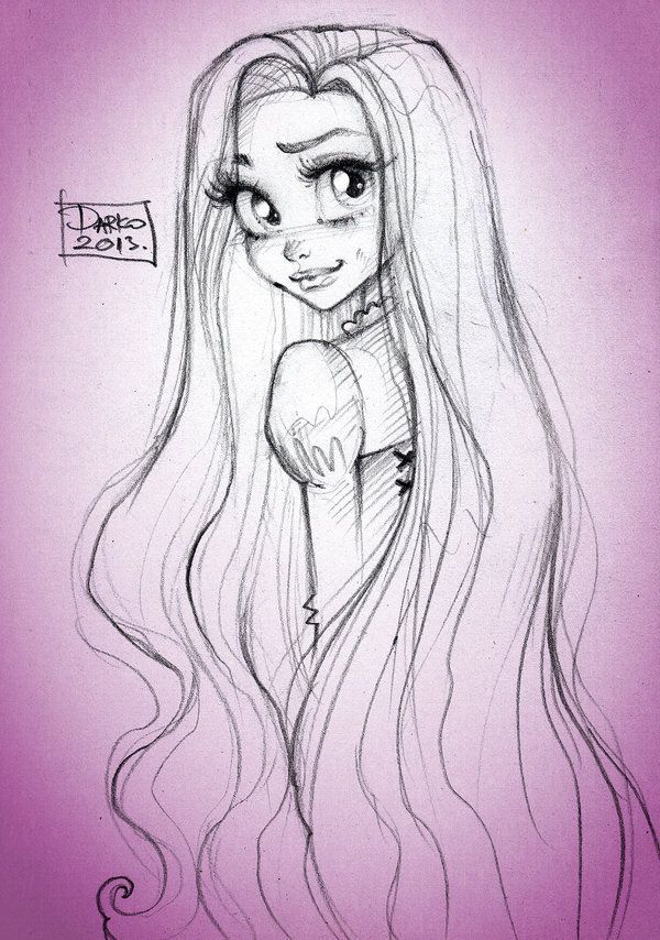 rapunzel tangled-kleurplaat-gratis-15