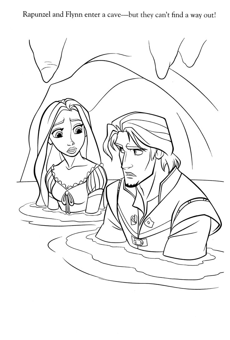 rapunzel tangled-kleurplaat-gratis-9