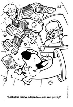 scooby doo-kleurplaat-gratis-10