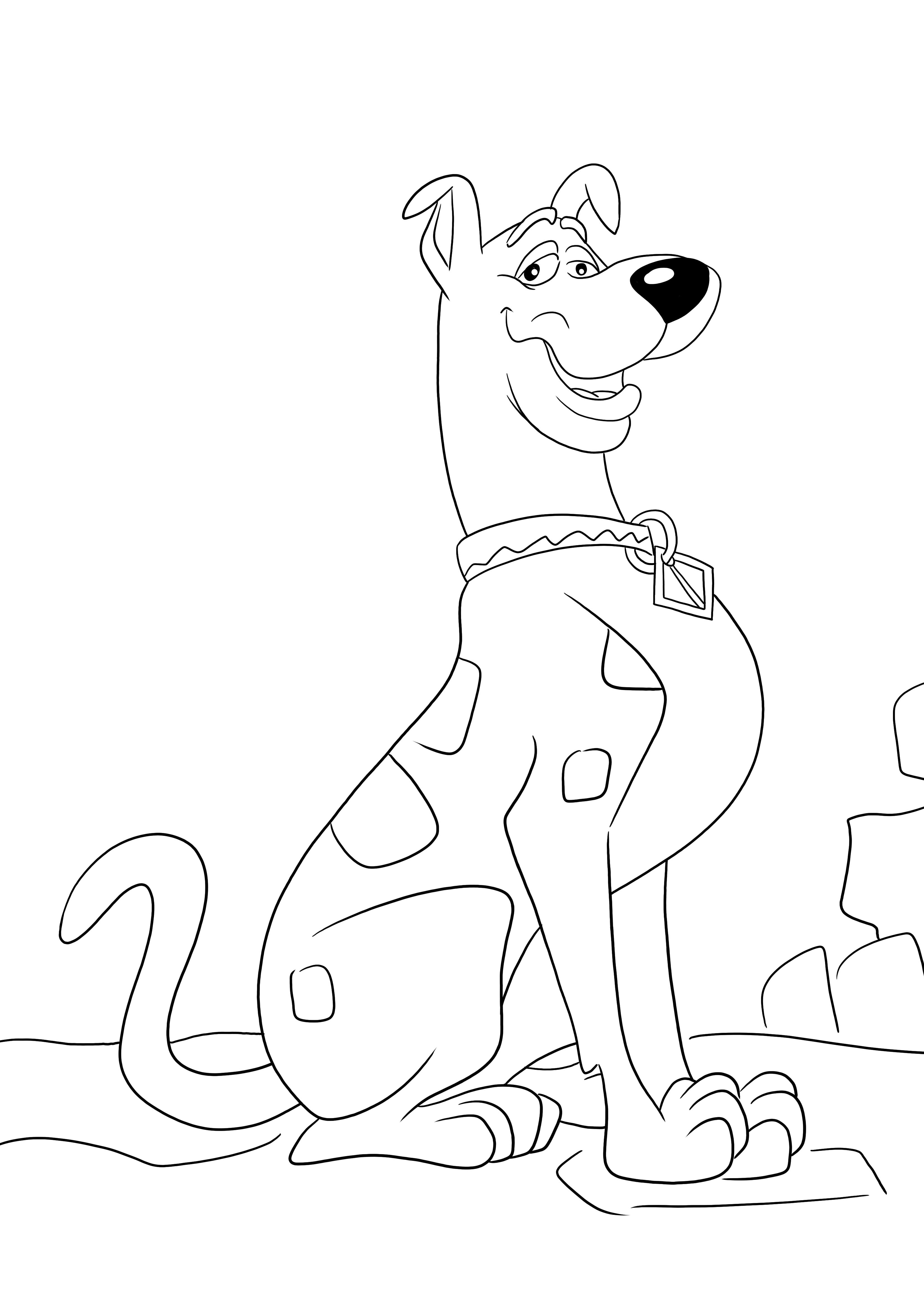 scooby doo-kleurplaat-gratis-12