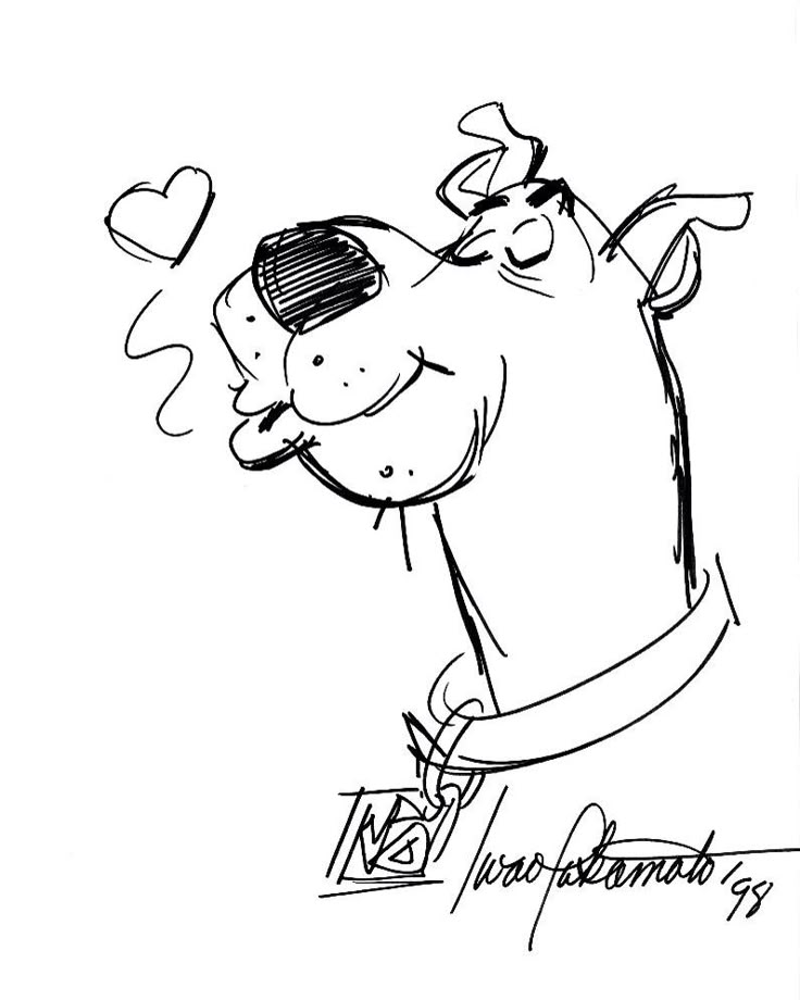 scooby doo-kleurplaat-gratis-6