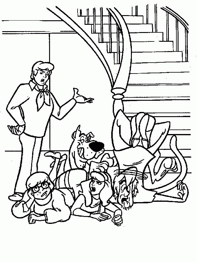 scooby doo-kleurplaat-gratis-7