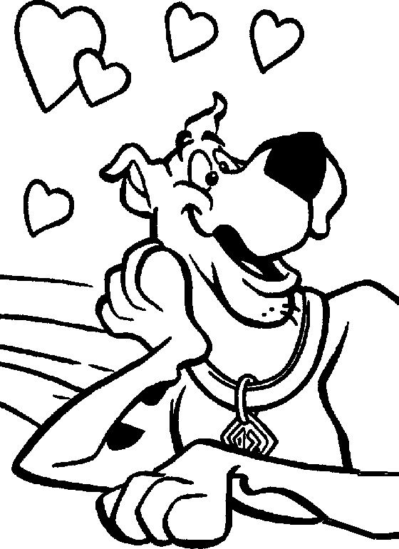 scooby doo-kleurplaat-gratis-8
