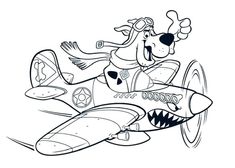 scooby doo-kleurplaat-gratis-9