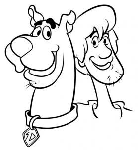 shaggy-kleurplaat-gratis-2