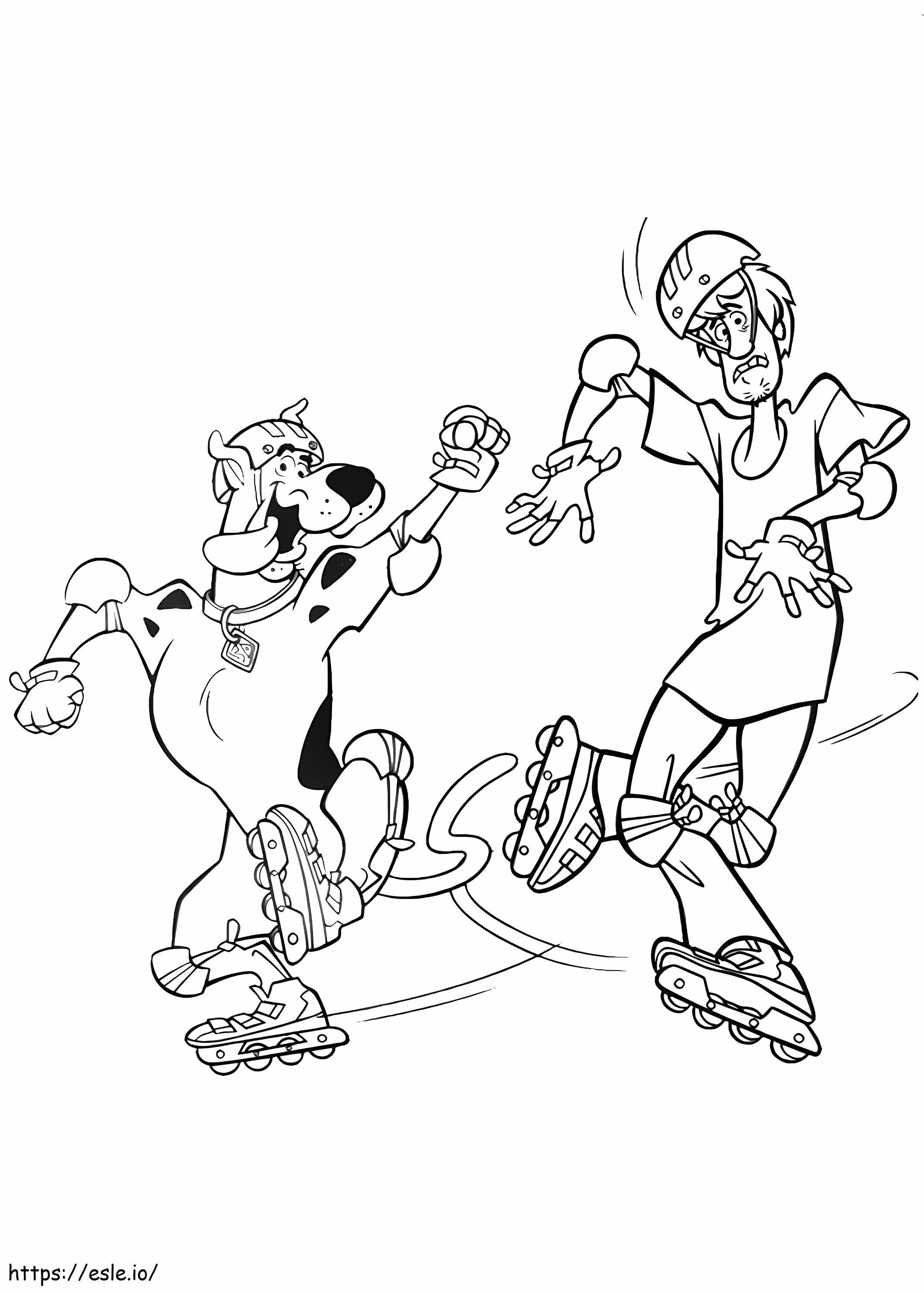 shaggy-kleurplaat-gratis-5