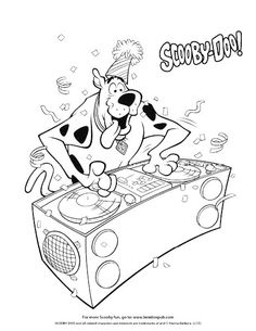 shaggy-kleurplaat-gratis-6