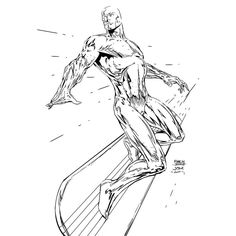 silver surfer-kleurplaat-gratis-3