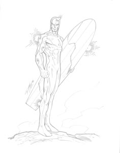 silver surfer-kleurplaat-gratis-6