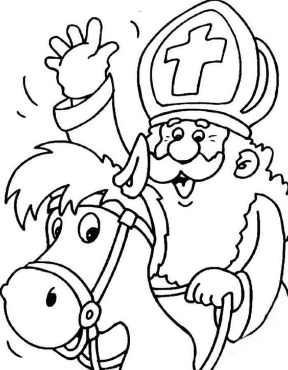 sinterklaasavond 5 december-kleurplaat-gratis-4