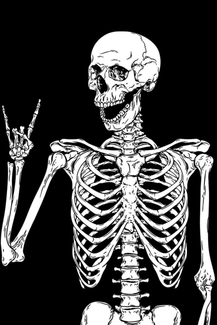skeleton-kleurplaat-gratis-8